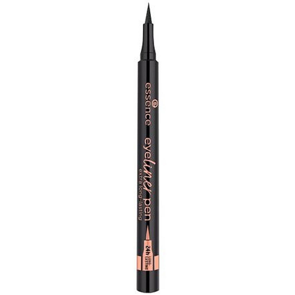 6 x Essence Eyeliner Pen Extra Long-Lasting 010 Blackest Black